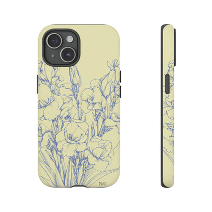 Garden in Blue Phone Case -  Tough Phone Case