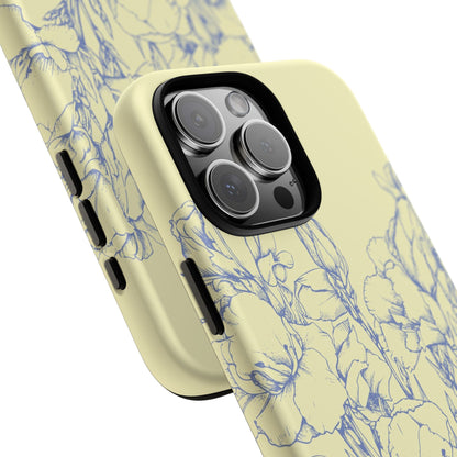 Garden in Blue Phone Case -  Tough Phone Case