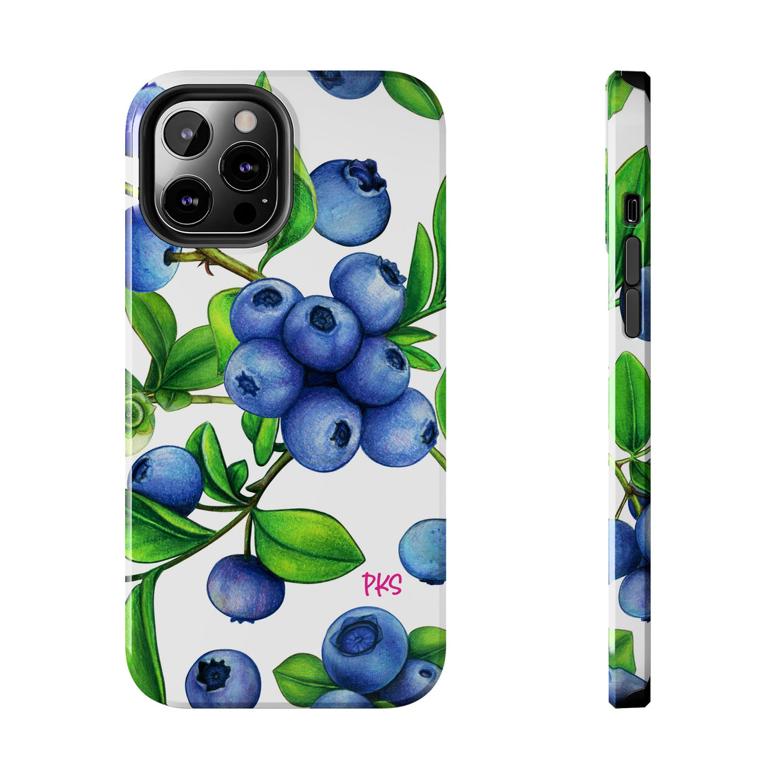 Blueberry Vine Tough Phone Cases