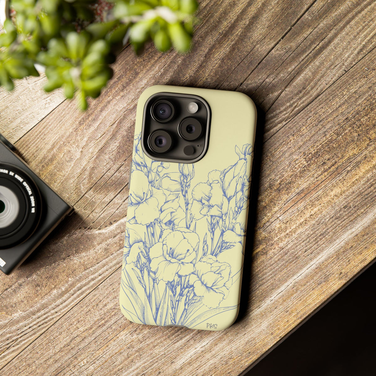 Garden in Blue Phone Case -  Tough Phone Case