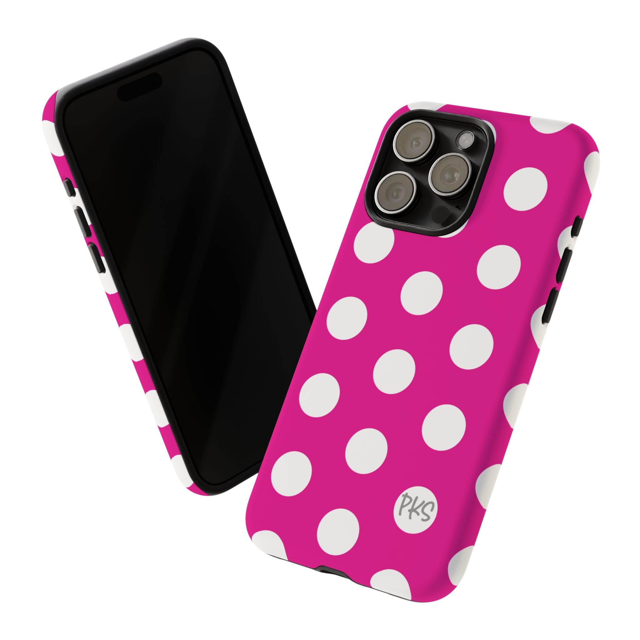 Pink Lemonade Dots – Cute Protective iPhone Cover