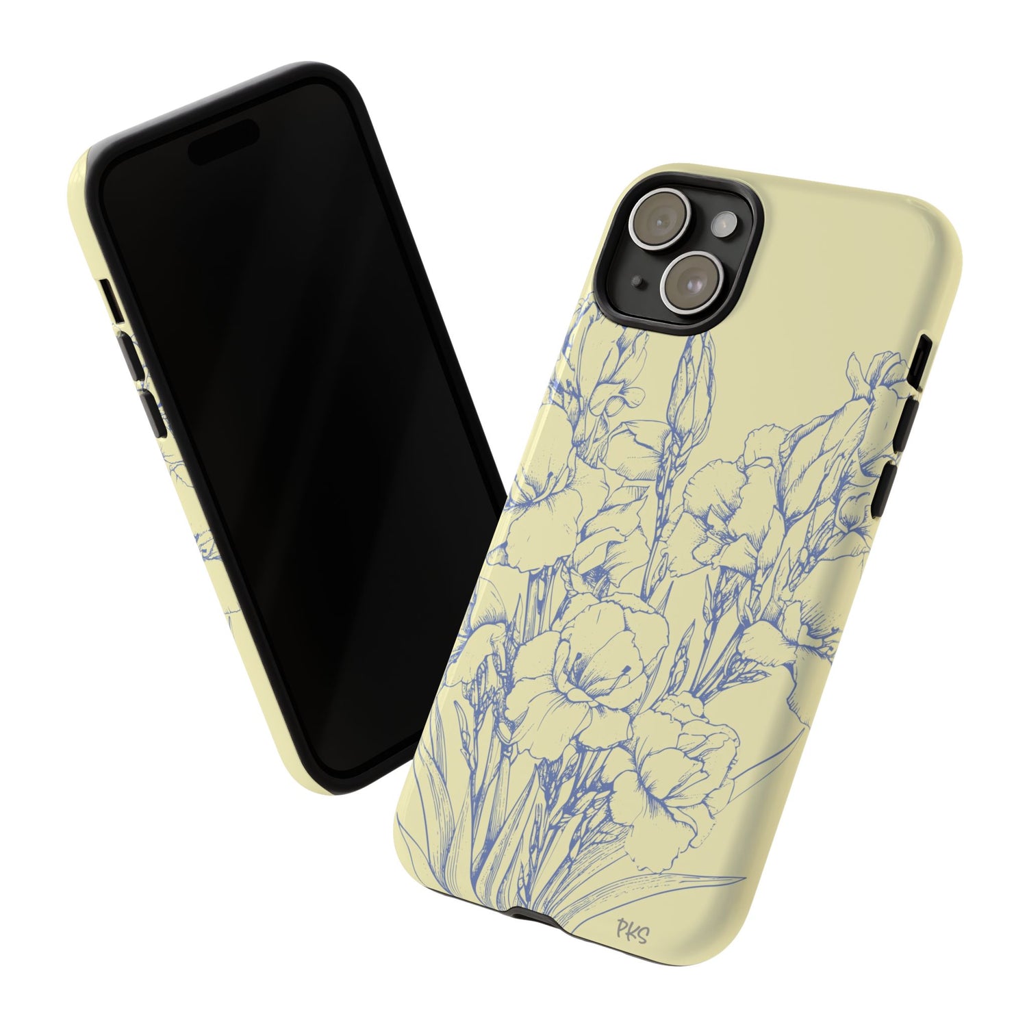 Garden in Blue Phone Case -  Tough Phone Case