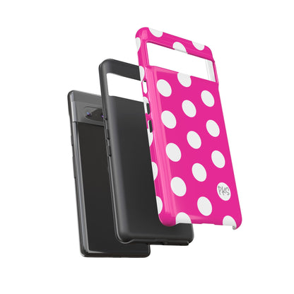 Pink Lemonade Dots – Cute Protective iPhone Cover