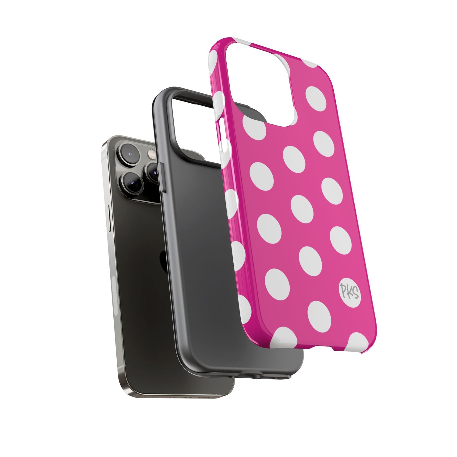Pink Lemonade Dots – Cute Protective iPhone Cover