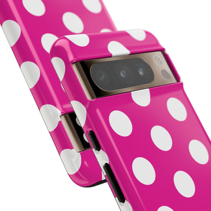 Pink Lemonade Dots – Cute Protective iPhone Cover