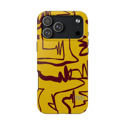 Unfiltered – Bold Scribble Art Protective Cover