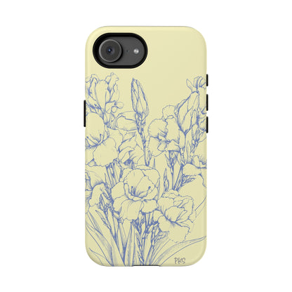 Garden in Blue Phone Case -  Tough Phone Case