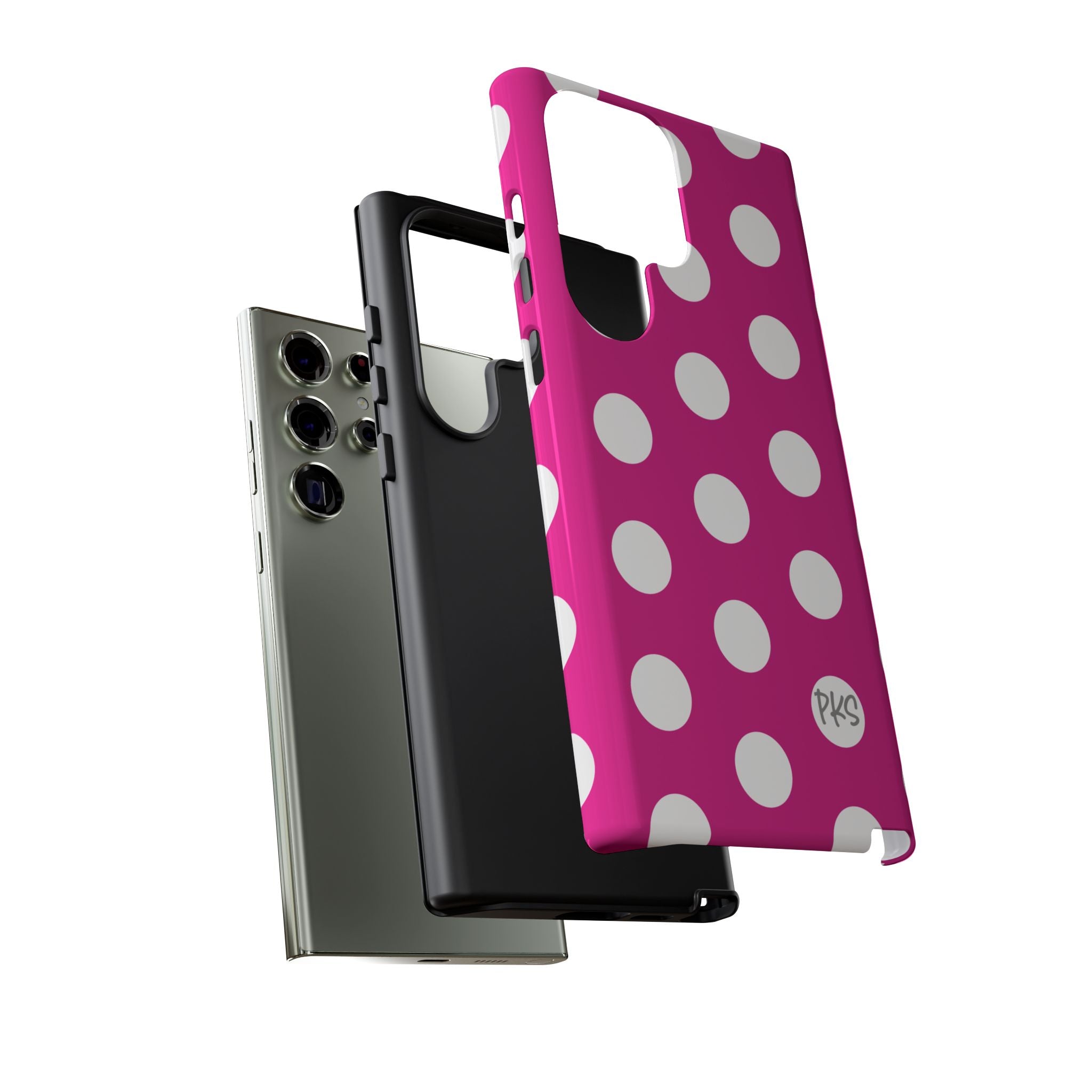 Pink Lemonade Dots – Cute Protective iPhone Cover