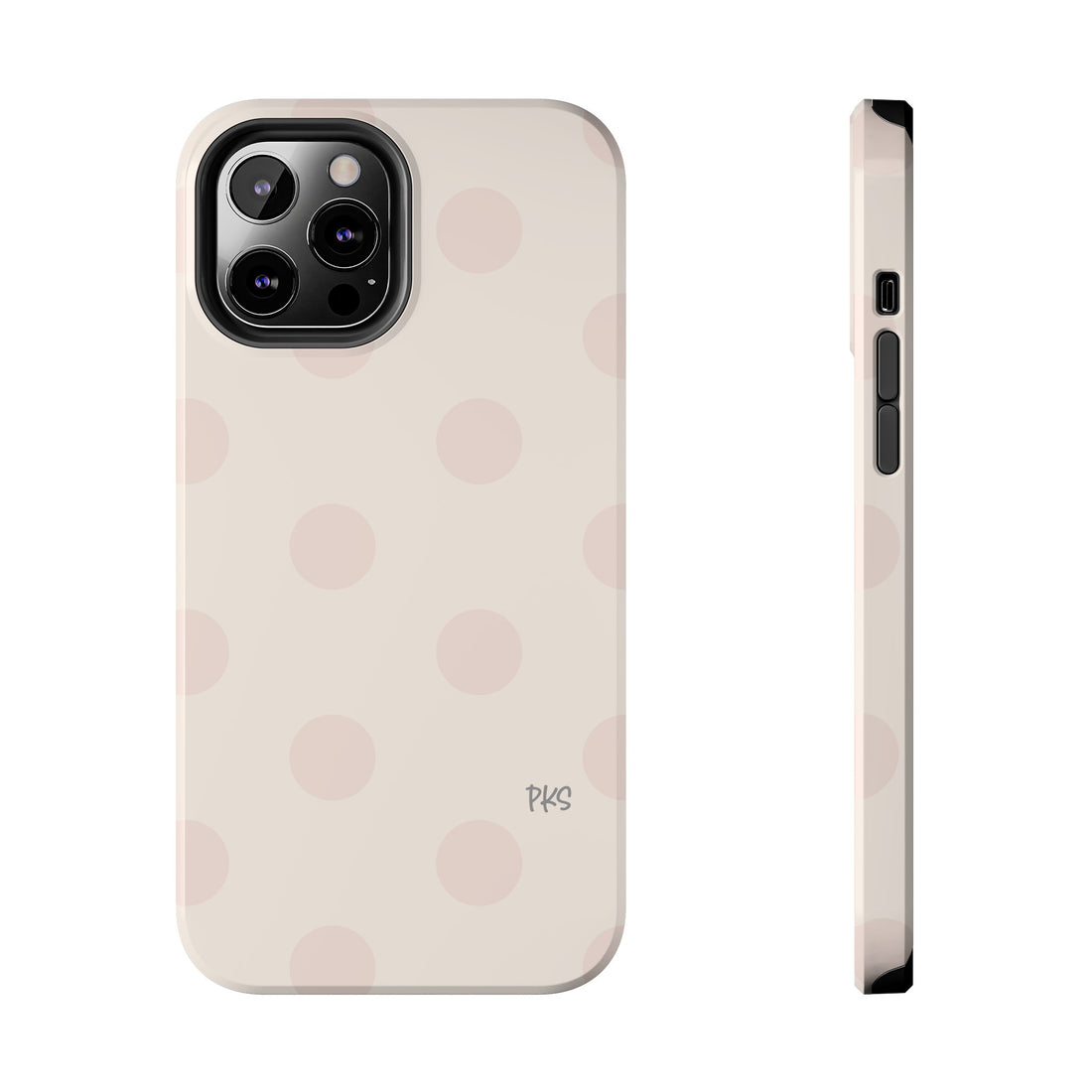 Blushing Polka Dot Celebration Tough Phone Case
