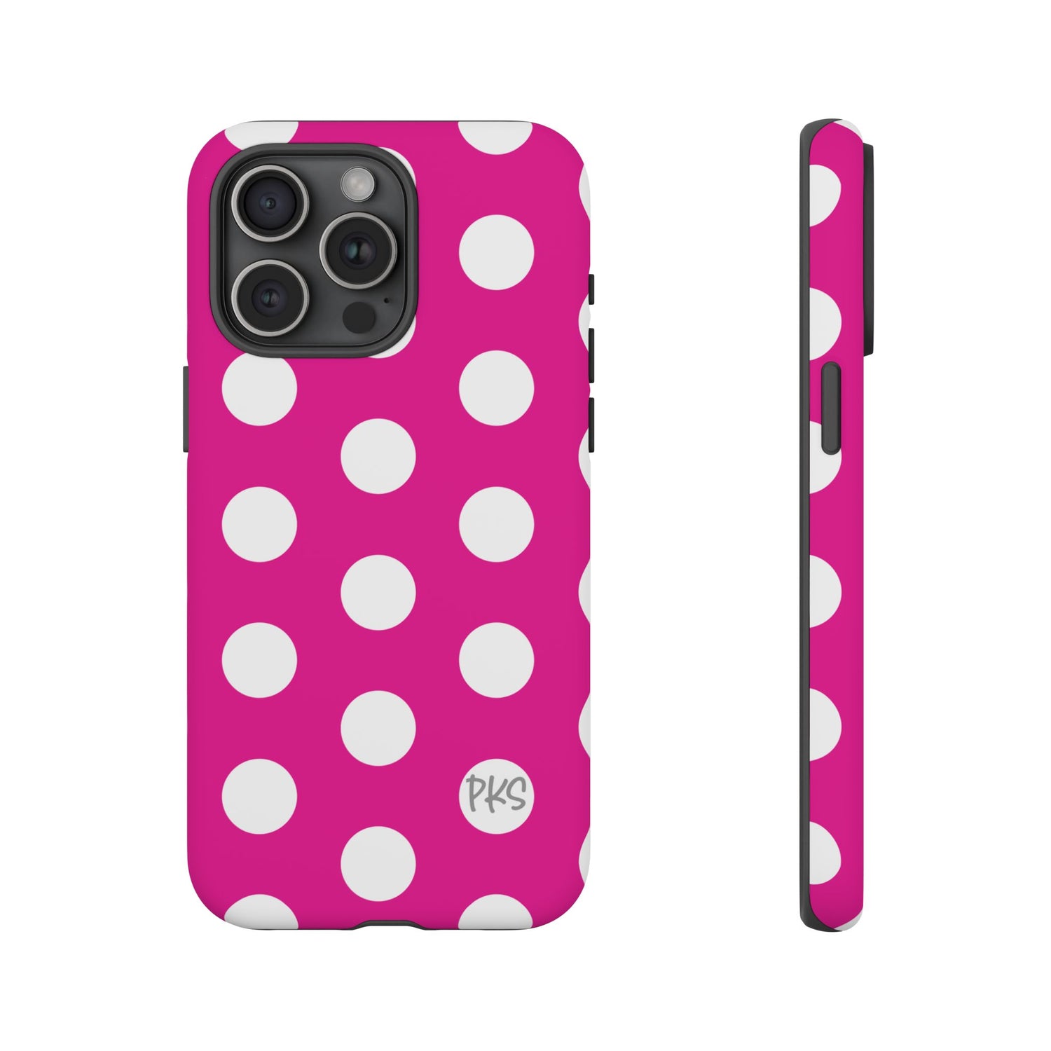 Pink Lemonade Dots – Cute Protective iPhone Cover