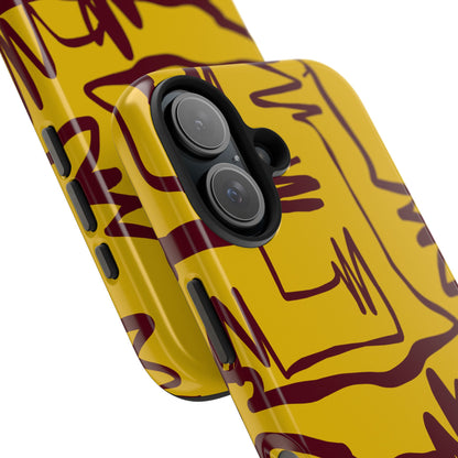 Unfiltered – Bold Scribble Art Protective Cover