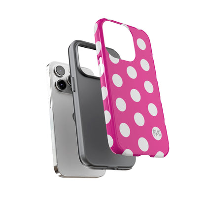 Pink Lemonade Dots – Cute Protective iPhone Cover