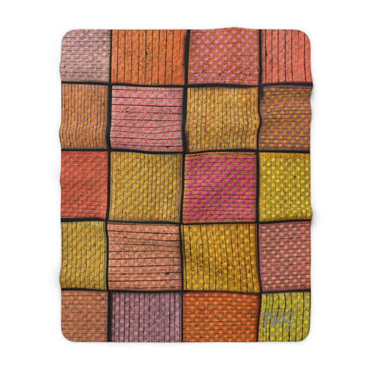 Autumn Hugs Sherpa Fleece Blanket