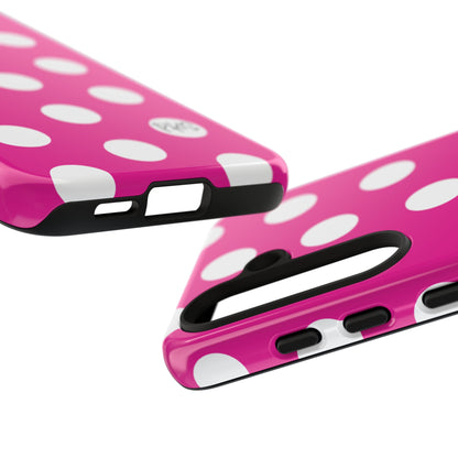 Pink Lemonade Dots – Cute Protective iPhone Cover
