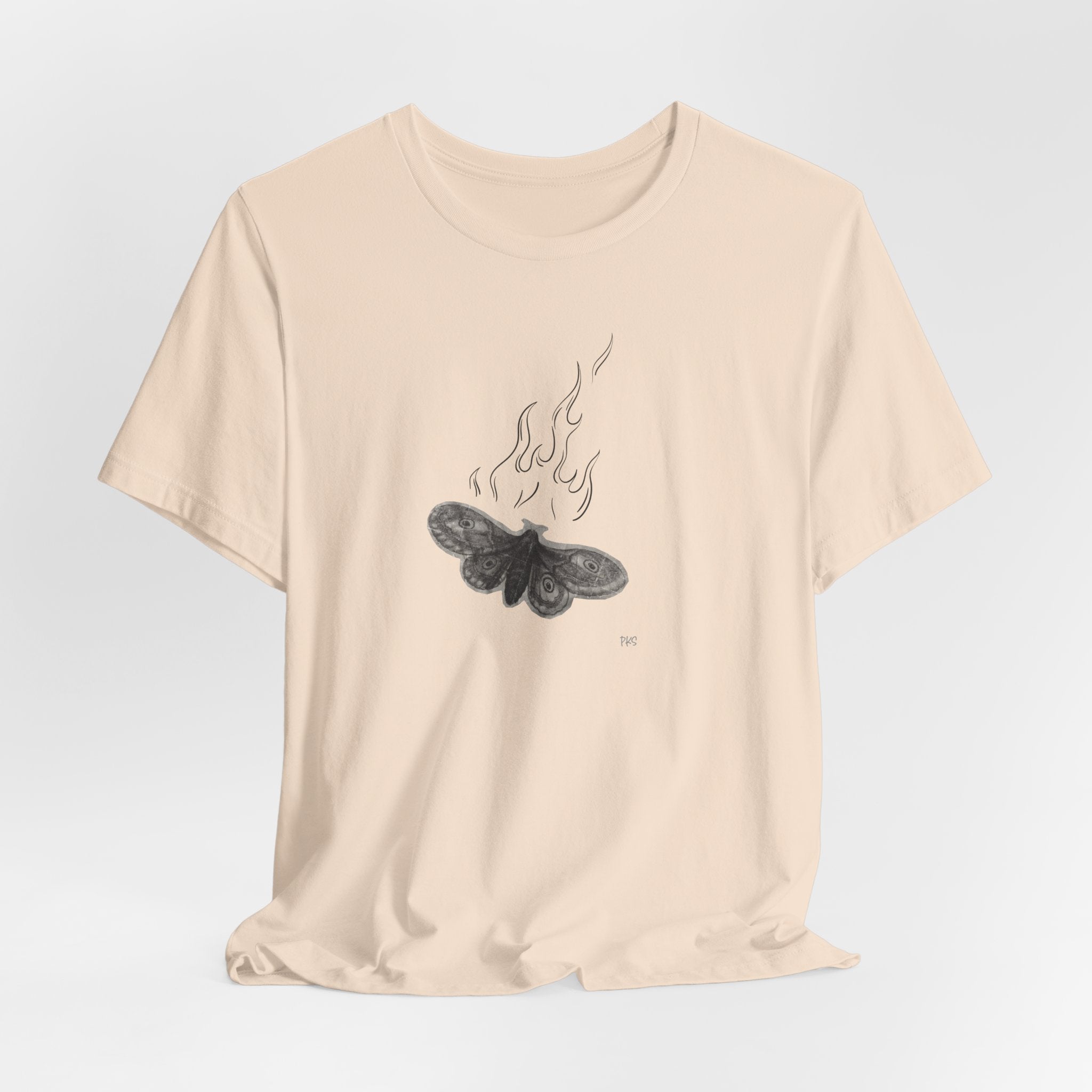 Vintage Style Butterfly to a Flame Tee