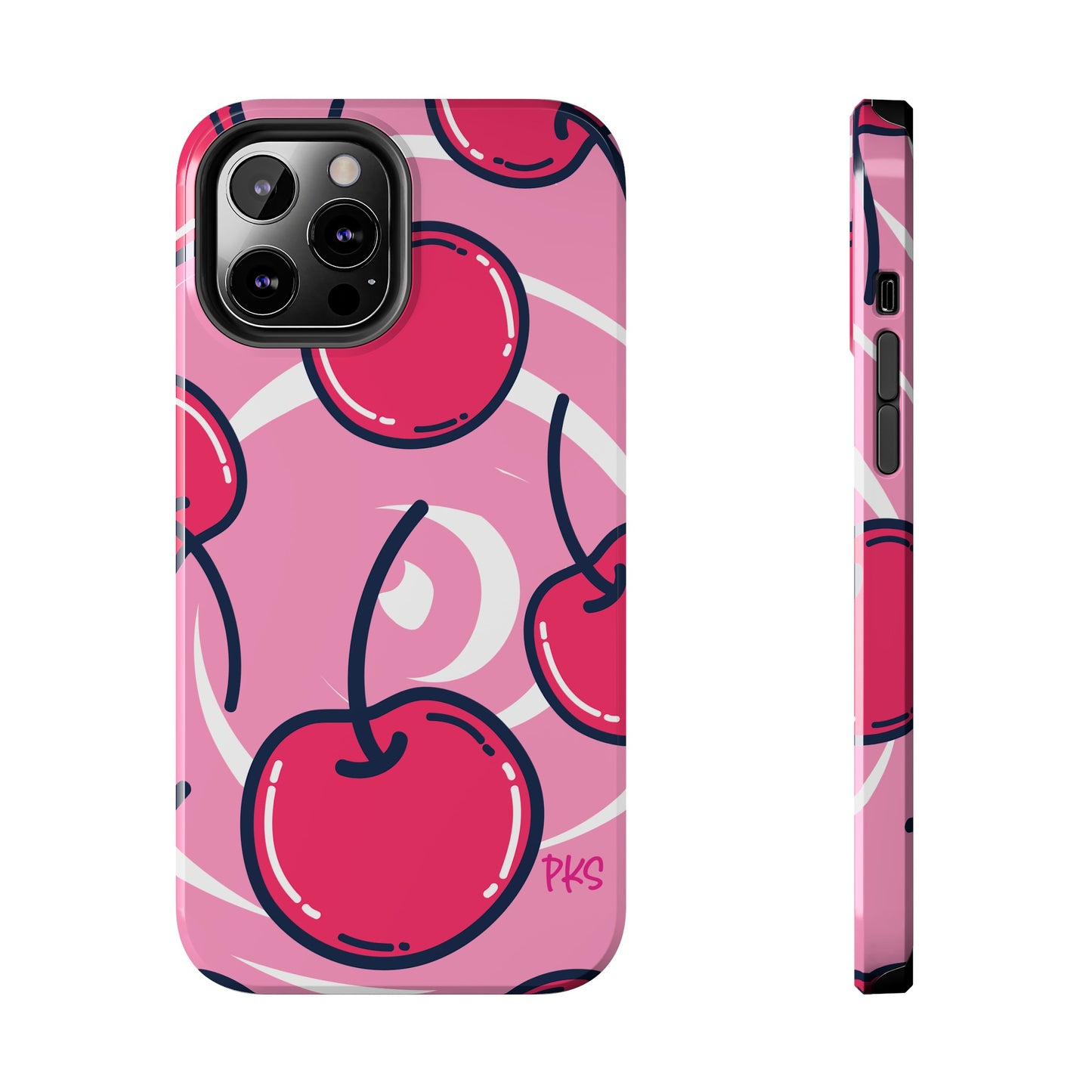 Cherries and Cream Tough Phone Cases