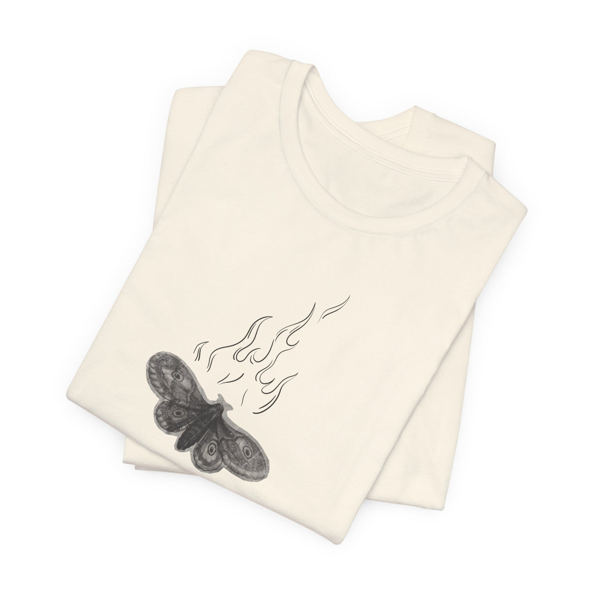 Vintage Style Butterfly to a Flame Tee