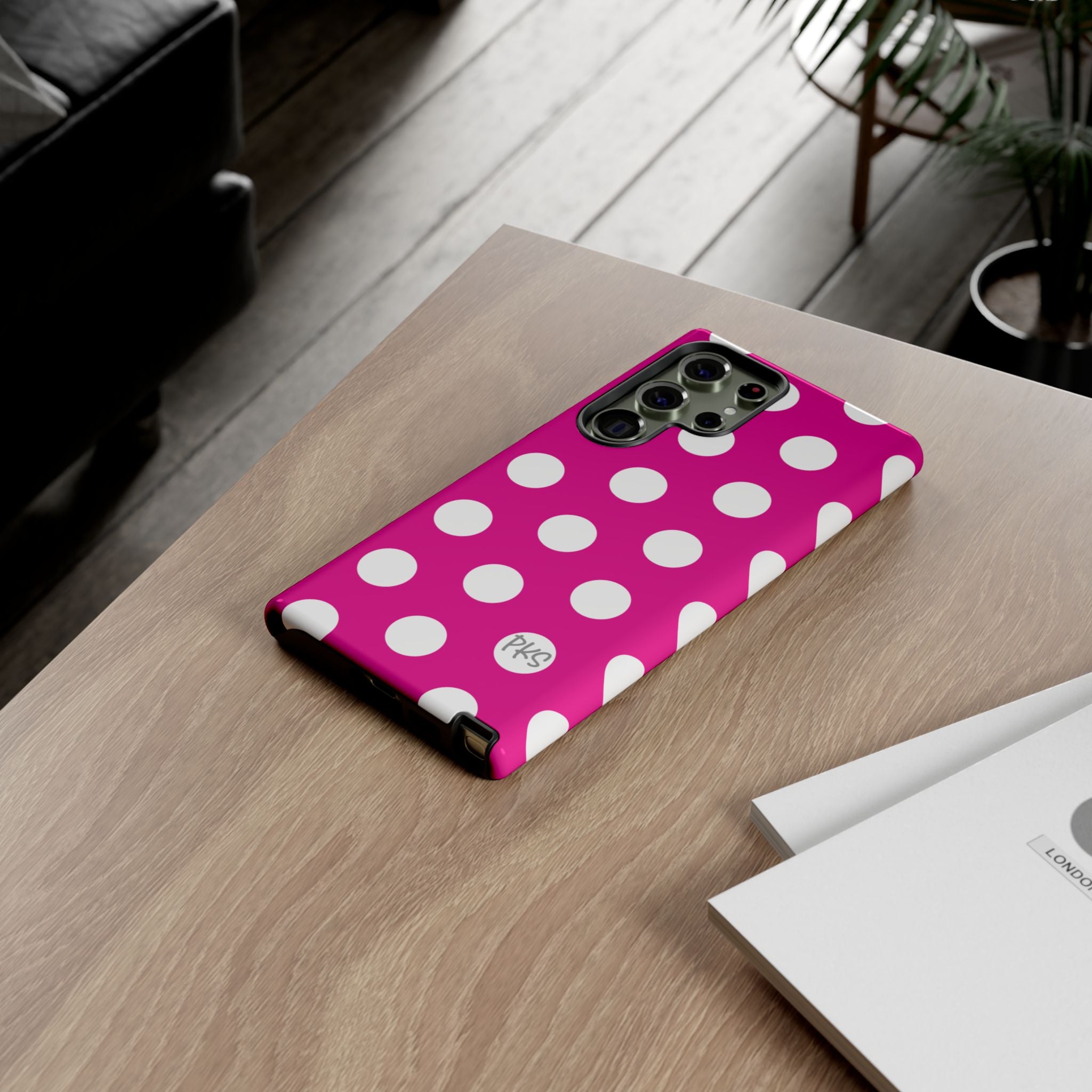 Pink Lemonade Dots – Cute Protective iPhone Cover