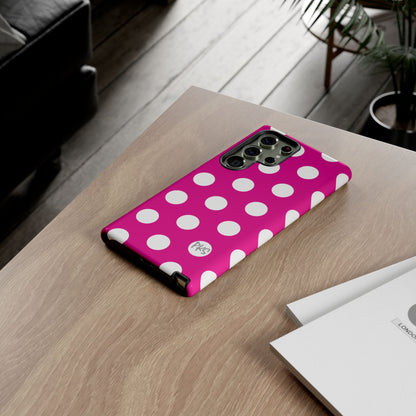 Pink Lemonade Dots – Cute Protective iPhone Cover