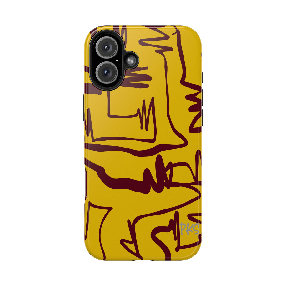 Unfiltered – Bold Scribble Art Protective Cover