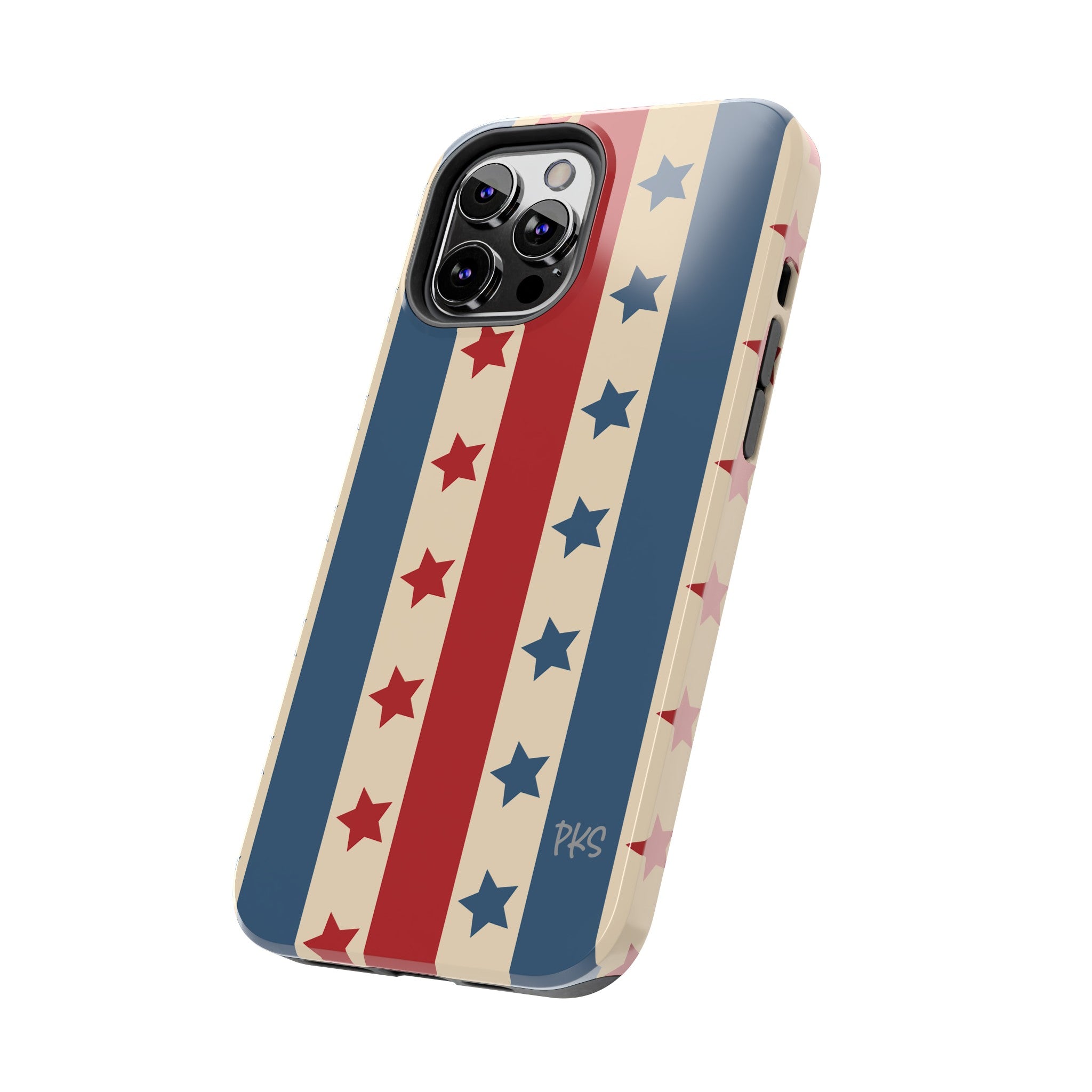 Vintage Stars and Stripes Tough Phone Case