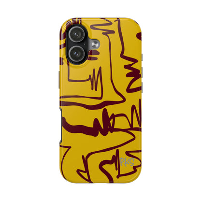 Unfiltered – Bold Scribble Art Protective Cover