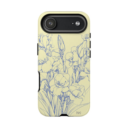 Garden in Blue Phone Case -  Tough Phone Case