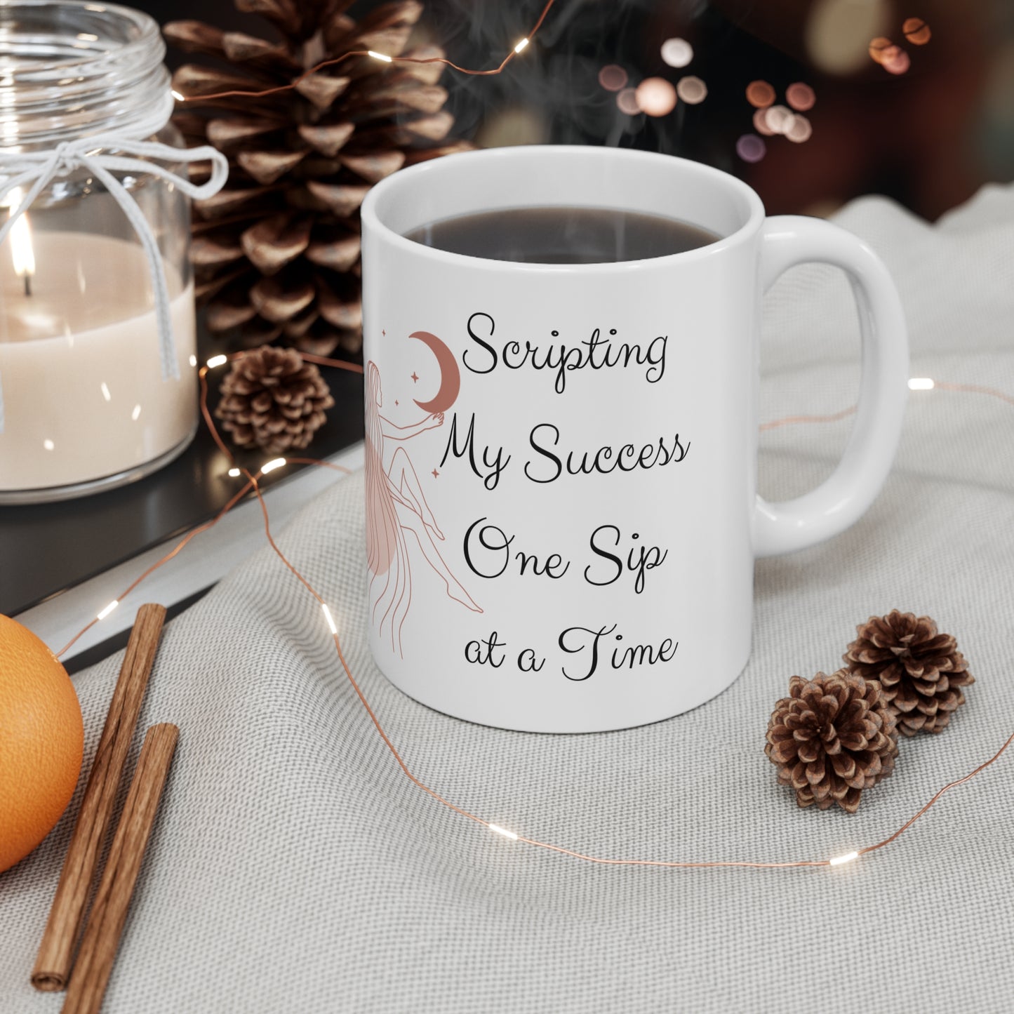 Scripting My Success One Sip at A Time Mug 11oz