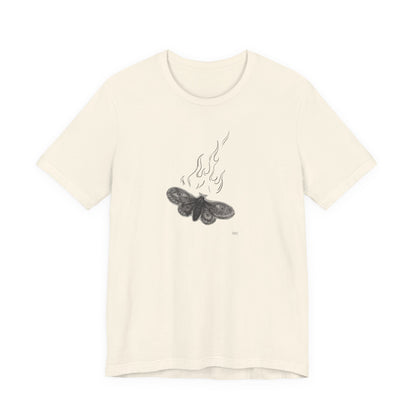 Vintage Style Butterfly to a Flame Tee