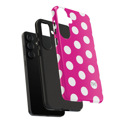 Pink Lemonade Dots – Cute Protective iPhone Cover
