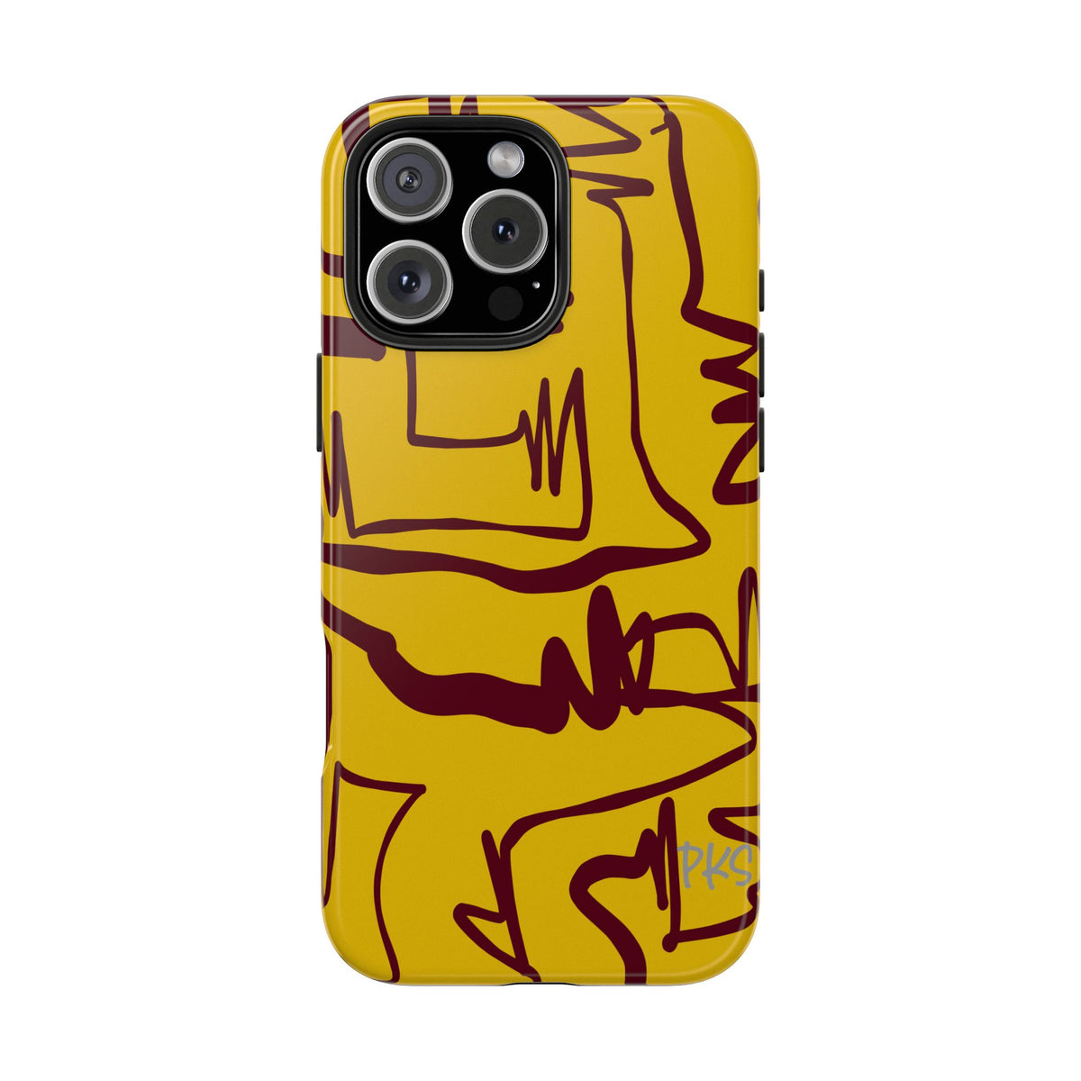 Unfiltered – Bold Scribble Art Protective Cover