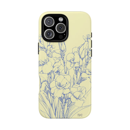 Garden in Blue Phone Case -  Tough Phone Case