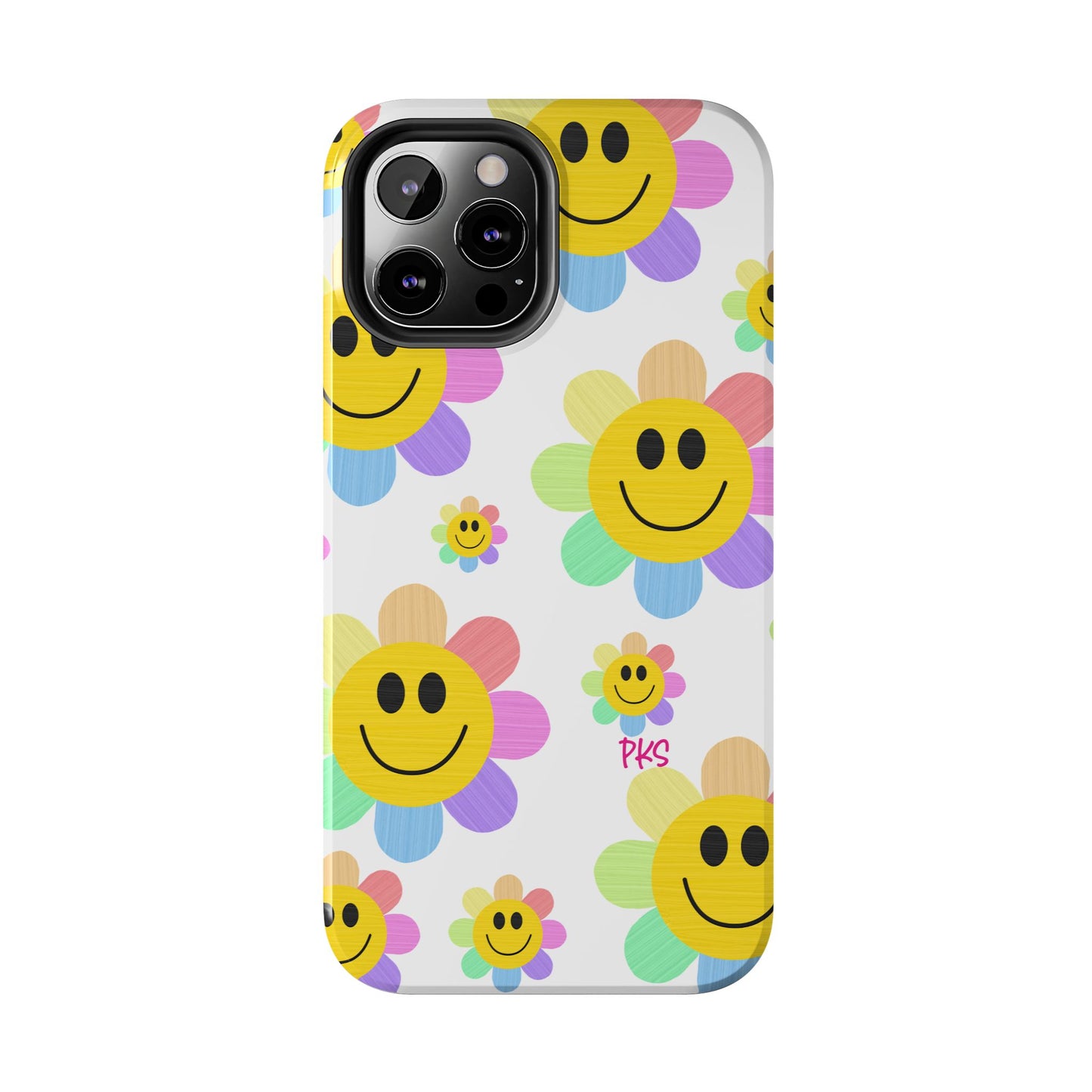 Happy Flower Power Tough Phone Cases