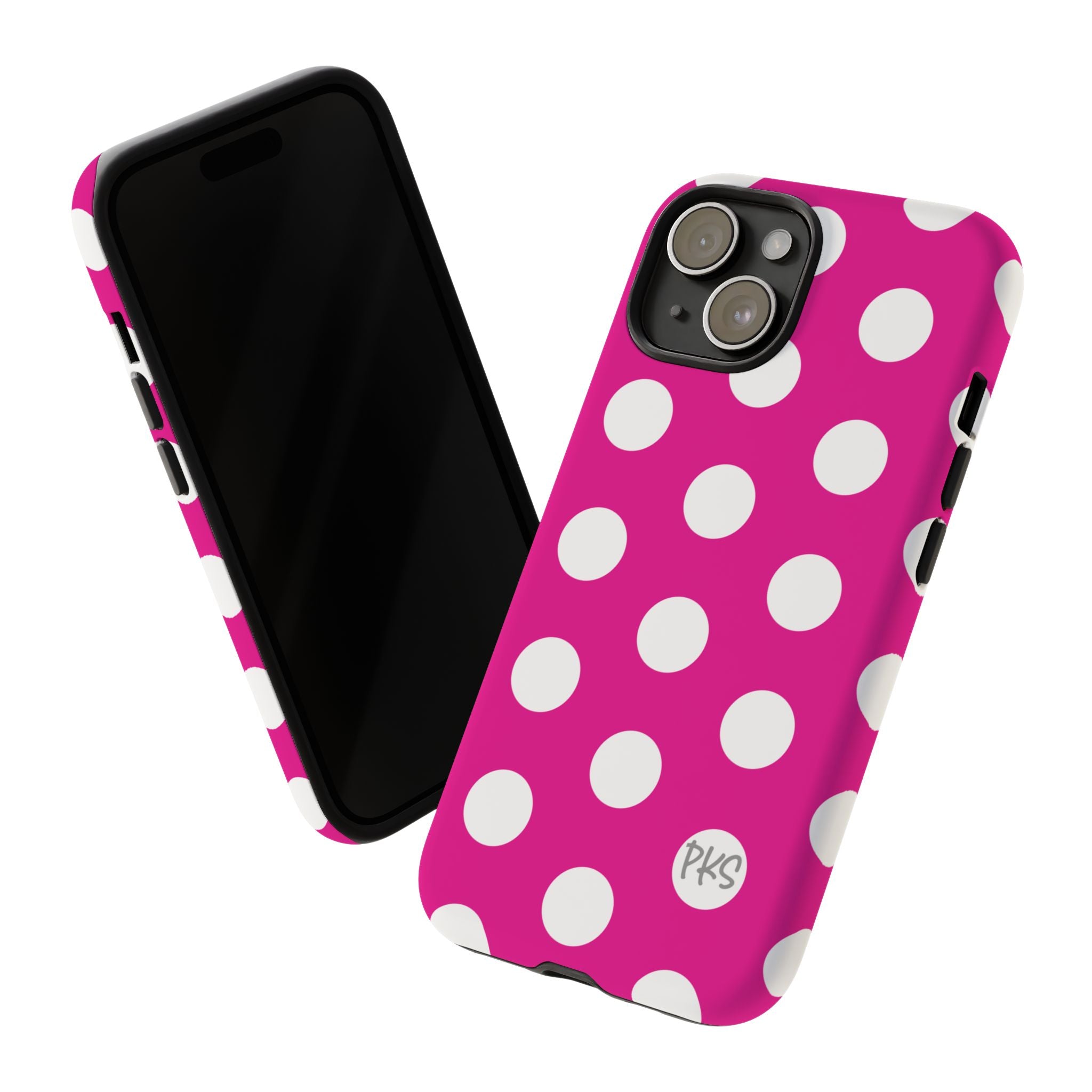 Pink Lemonade Dots – Cute Protective iPhone Cover