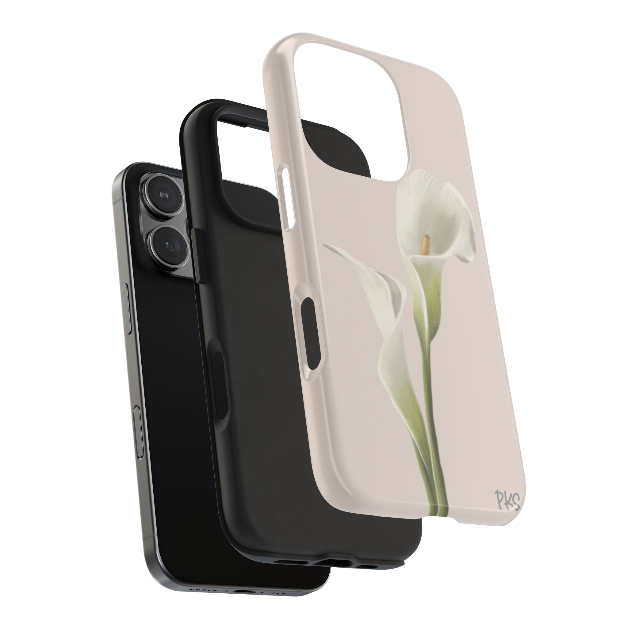 Fleur de Jacqueline - Elegant Floral Protective Phone Cover
